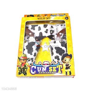 Promotional Gift Cowboy Gun Shooting Game Play Set