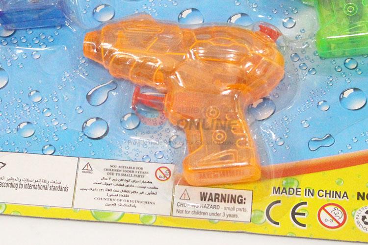 Customized New Fashion Candy Color Plastic Water Gun Toys For Kids