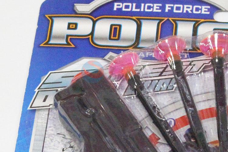 China Supplies Wholesale Plastic Police Force Series Gun Toys Set