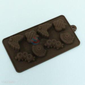 Factory price animal shaped silica gel chocolate mould,20.5*10cm