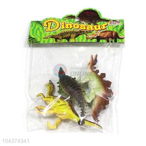 New Design Colorful Simulation Dinosaur Model Toy Set