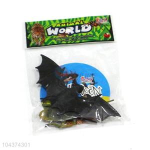 New Arrival Plastic Solid Bat Halloween Series Animal Model Toy