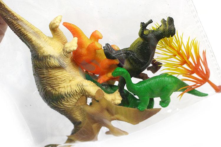 Hot Sale Plastic Dinosaur Model Toy Colorful Animal Toy Set