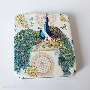 Made In China Peacock Pattern Portable Mirror