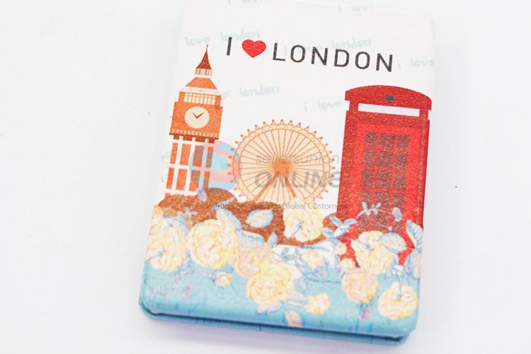 High Quality London Pattern Folding Makeup Mirror for Sale