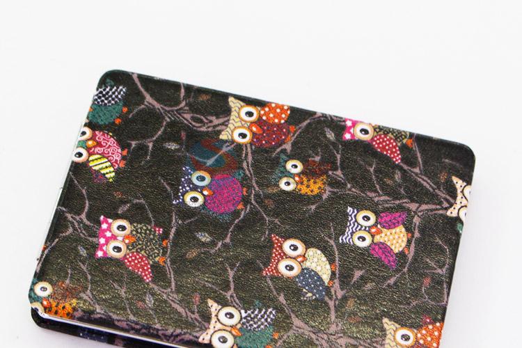 New Arrival Owl Pattern Folding Makeup Mirror for Sale