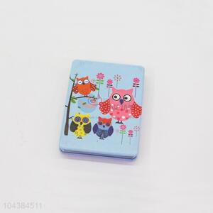 Cute Cartoon Owl Pattern Folding Makeup Mirror for Sale