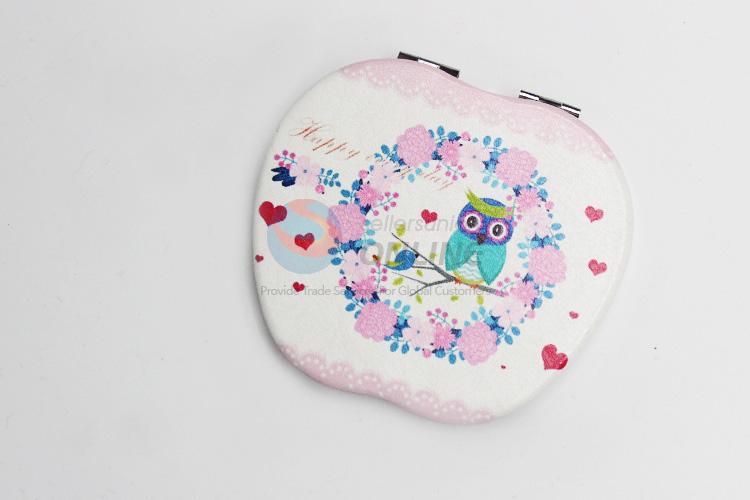 Cute Owl Pattern Folding Makeup Mirror for Sale