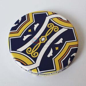 Beautiful Printed Pocket Mirror Metal Pocket Mirror