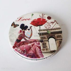 Beautiful Pocket Mirror Metal Pocket Mirror