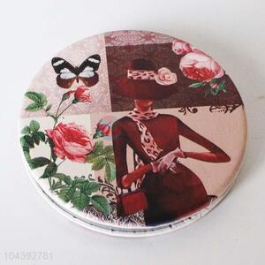 Printed souvenir pocket mirror