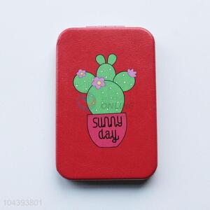 Excellent Quality Small Double-side PU Compact Pocket Mirror