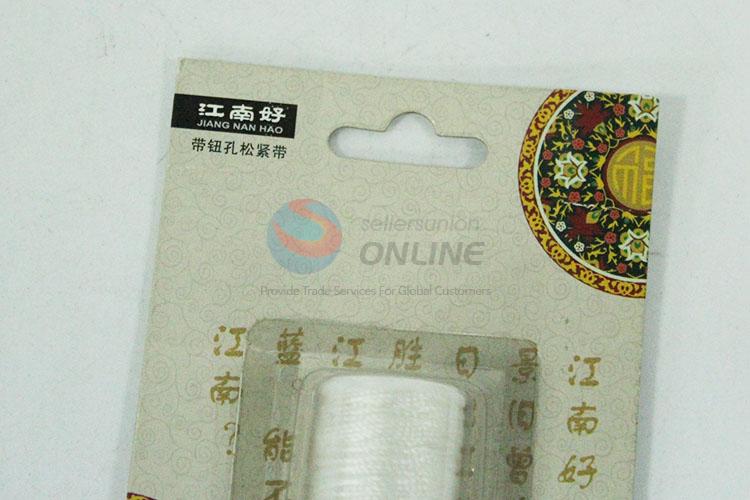 White best low price elastic cord