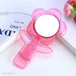 Hot sale cute flower shaped mirror