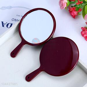 High sales promotional plastic mirror with handle