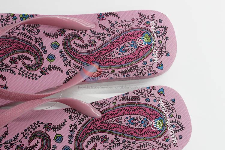 Low price new arrival priting flip flops for women