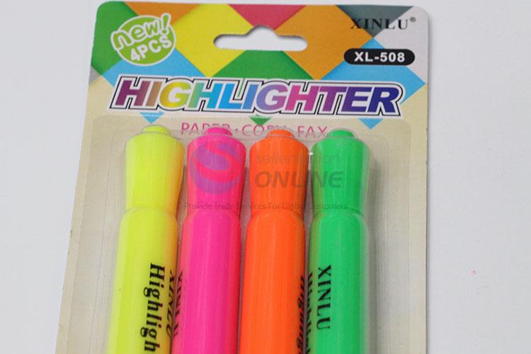 China Manufacturer Plastic Highlighters Set