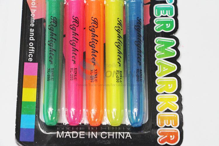 Best Selling Plastic Highlighters Set