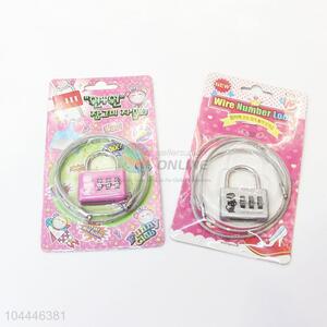 New And Hot Cute Padlock Luggage Lock for Zipper Bag