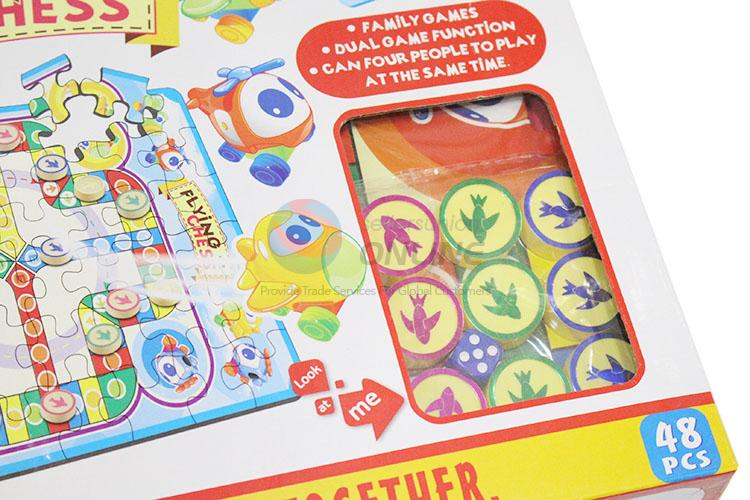 Hot Selling Funny Puzzle Flying Chess Game Toy For Children