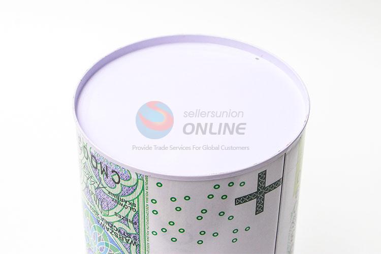 Promotional Gift Round Coin Can Tin Piggy Bank