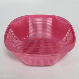 Pink Plastic Vegetable/Fruit Storage Basket