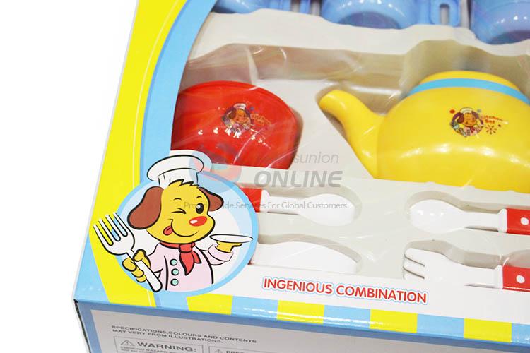 Hot Sale Plastic Tea Set Simulation Kitchen Sets Toy