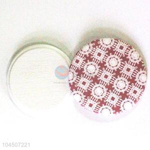 Cute little mirror printed compact mirror