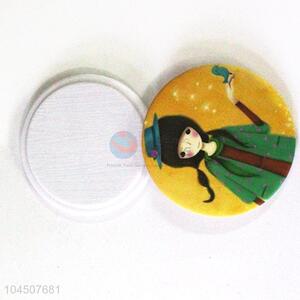 Round Mini Compact Pocket Mirror