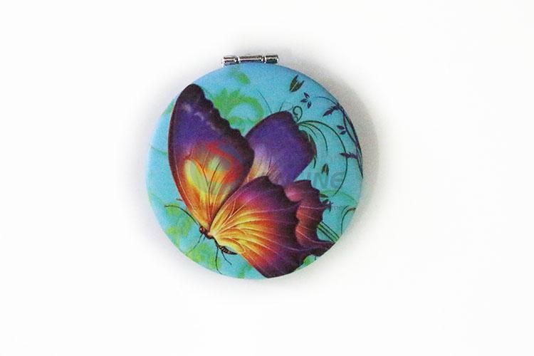 Beautiful printing pocket mirror , girls mirror