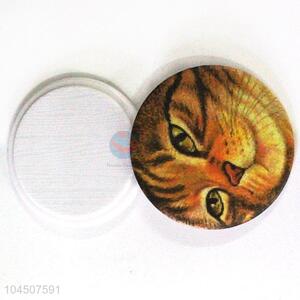 Personalized round mini pocket mirror