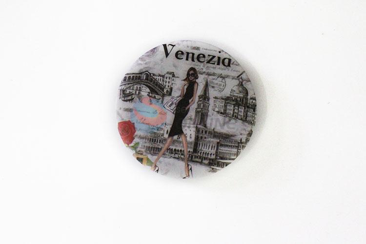 Fashion plastic pocket mirror