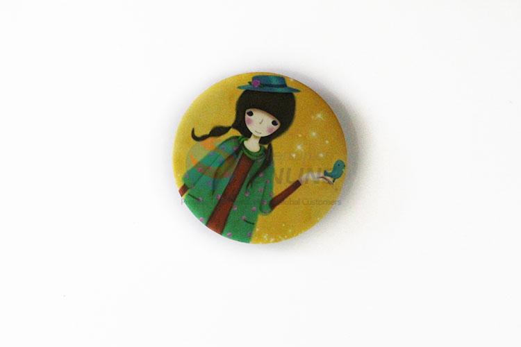 Round Mini Compact Pocket Mirror