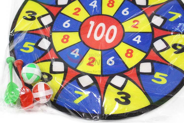 Custom Gunshot Game Toy Colorful Cloth Dart Board Toy