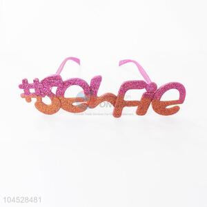 Funny letters plastic party eyeglasses