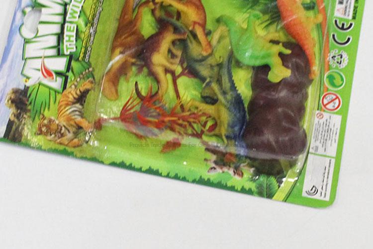 Direct Factory Plastic Dinosaur Set Toys Kids Educational Toy