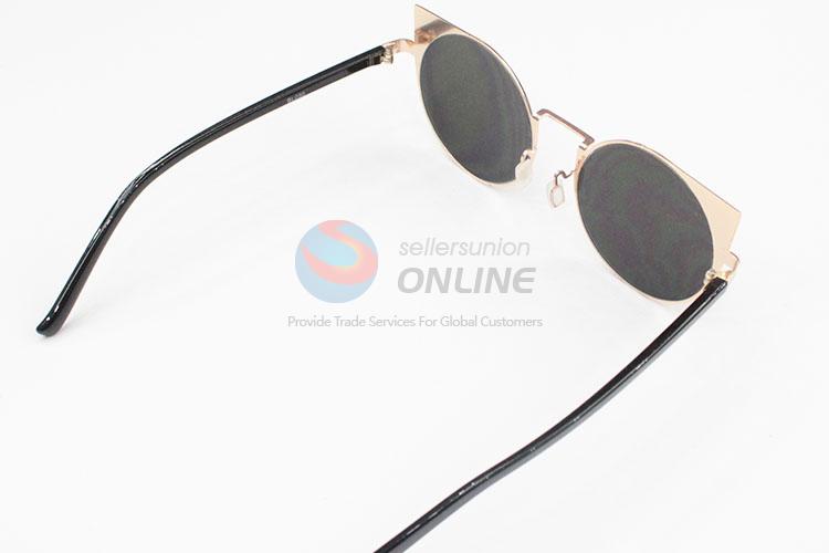 Factory polarized blue round sunglasses