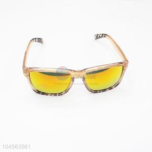 Sport polarized yellow sunglasses