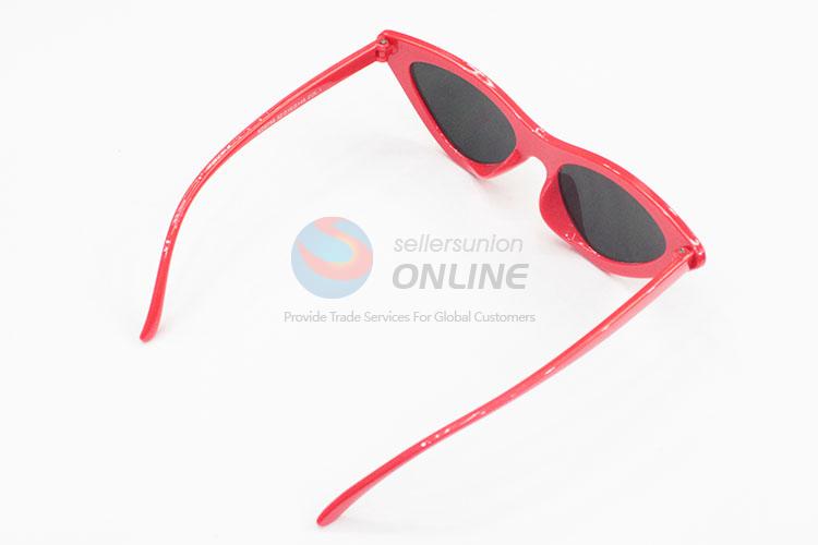 Outdoor sports cycling polarized red cat eye sunglasses