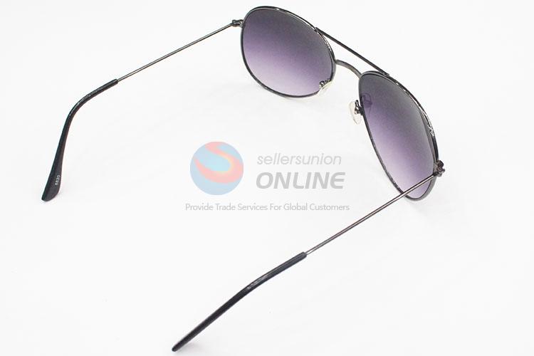 Gray Sports Mirror Aviator Retro Sunglasses