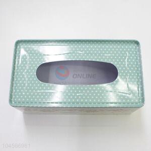 Promotional best fashionable tinplate napkin box