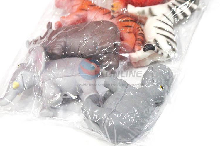 High Quality Vinyl Model Toy Simulation Wild Animal Set