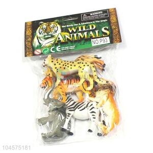 Good Quality Vinyl Wild Animal Model Toy Set