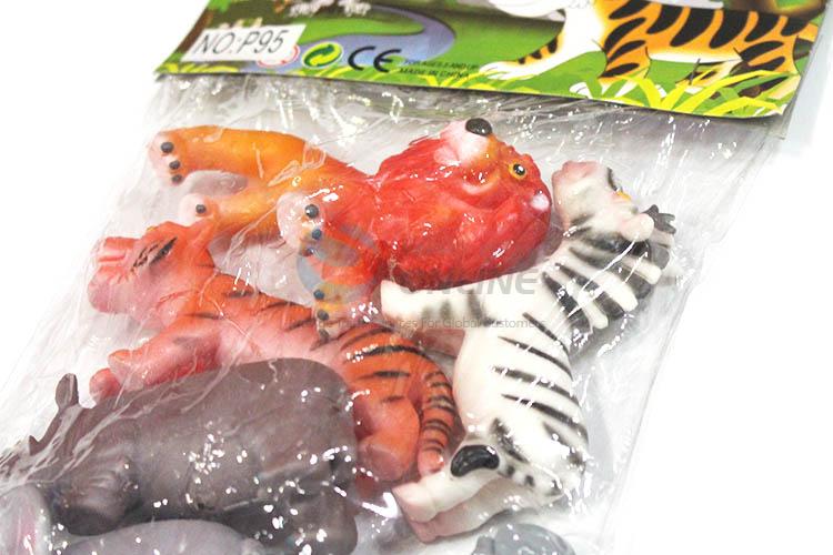 High Quality Vinyl Model Toy Simulation Wild Animal Set