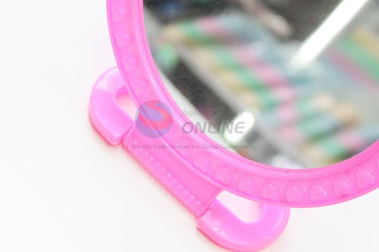 Cheap wholesale round tabletop standing mirror