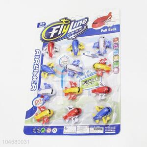 Best Selling Mini Pull Back Planes Plastic Plane Toy