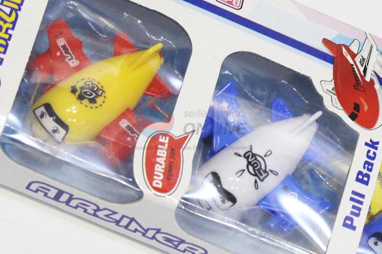 Promotional Gift Mini Pull Back Planes Plastic Plane Toy