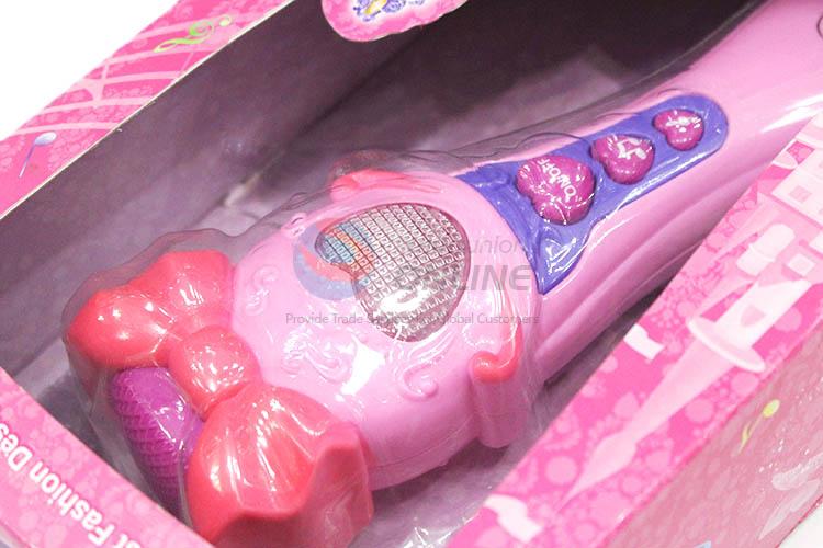 Cartoon Plastic Simulation Electric Microphone For Children