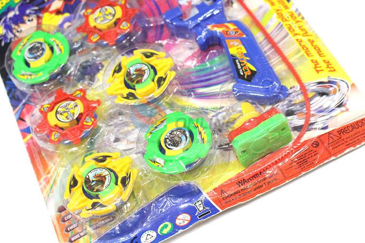 Custom Plastic Colorful Spinning Top For Children