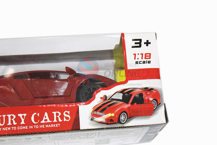 High grade 1:18 remote racing car with light, doors can be opened